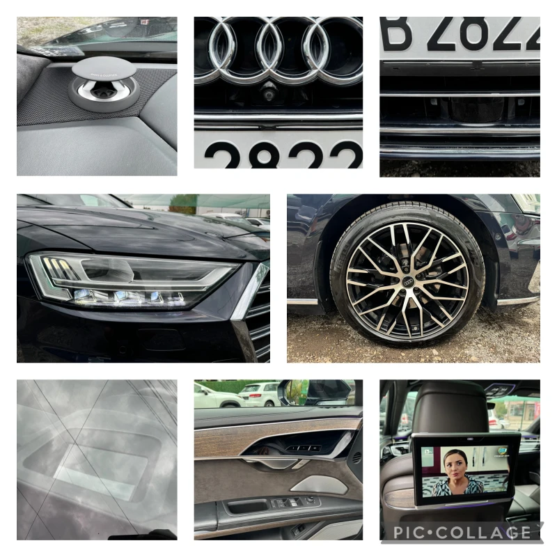 Audi A8 5.0TDI= 3XTV= FULL= BANG & OLUFSEN= LONG= PANO= , снимка 14 - Автомобили и джипове - 47328195