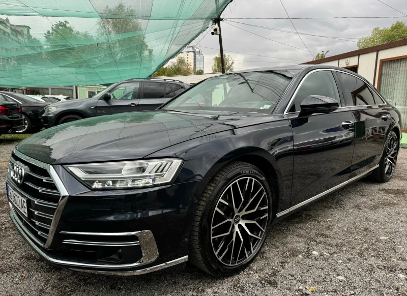 Audi A8 5.0TDI= 3XTV= FULL= BANG & OLUFSEN= LONG= PANO= , снимка 1 - Автомобили и джипове - 47328195