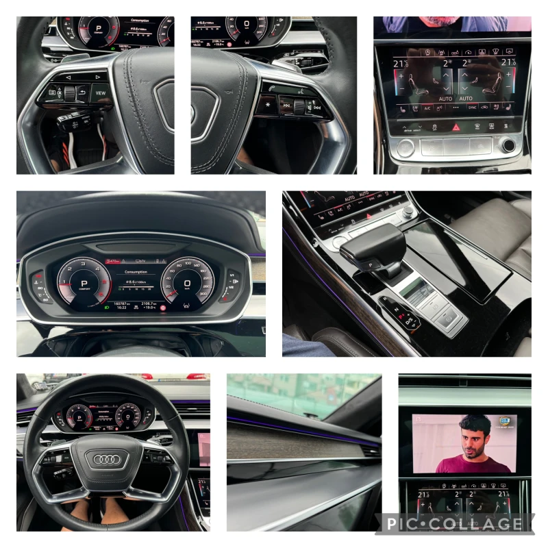 Audi A8 5.0TDI= 3XTV= FULL= BANG & OLUFSEN= LONG= PANO= , снимка 15 - Автомобили и джипове - 47328195