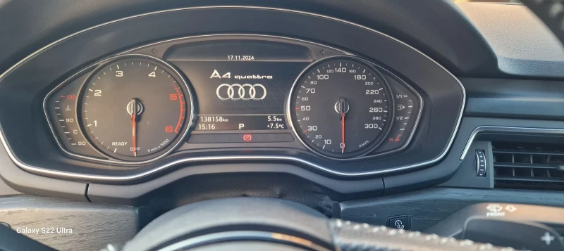 Audi A4 2.0 TDI Quattro 190 к.с., снимка 9 - Автомобили и джипове - 48880910