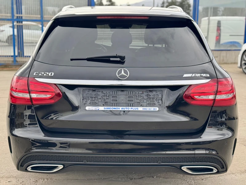 Mercedes-Benz C 220 AMG-PREMIUM ACC LANE HUD КАМЕРА KEY-LESS ПОДГРЕВ, снимка 7 - Автомобили и джипове - 49465183