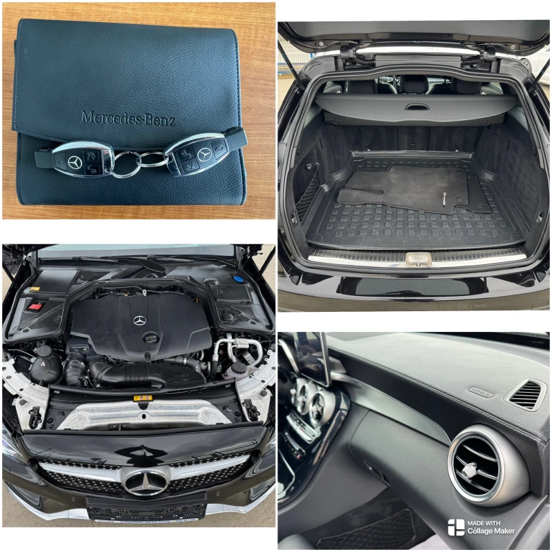 Mercedes-Benz C 220 AMG-PREMIUM ACC LANE HUD КАМЕРА KEY-LESS ПОДГРЕВ, снимка 17 - Автомобили и джипове - 49465183