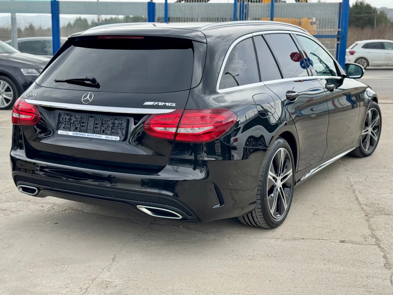 Mercedes-Benz C 220 AMG-PREMIUM ACC LANE HUD КАМЕРА KEY-LESS ПОДГРЕВ, снимка 6 - Автомобили и джипове - 49465183