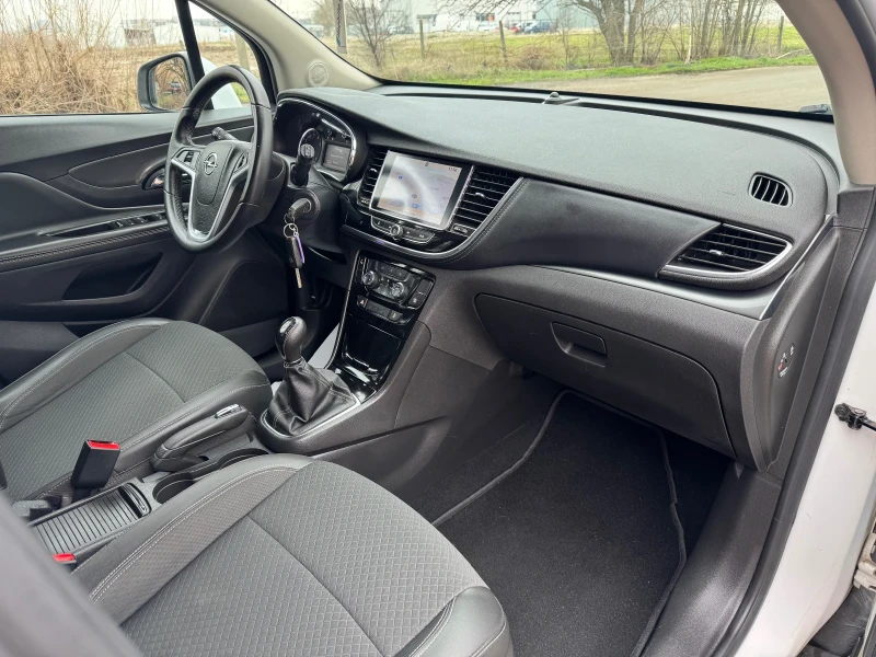 Opel Mokka X 1.4Газ-Заводска140кс 6ск Нави 170х.км 17г  2ключа , снимка 9 - Автомобили и джипове - 53473376