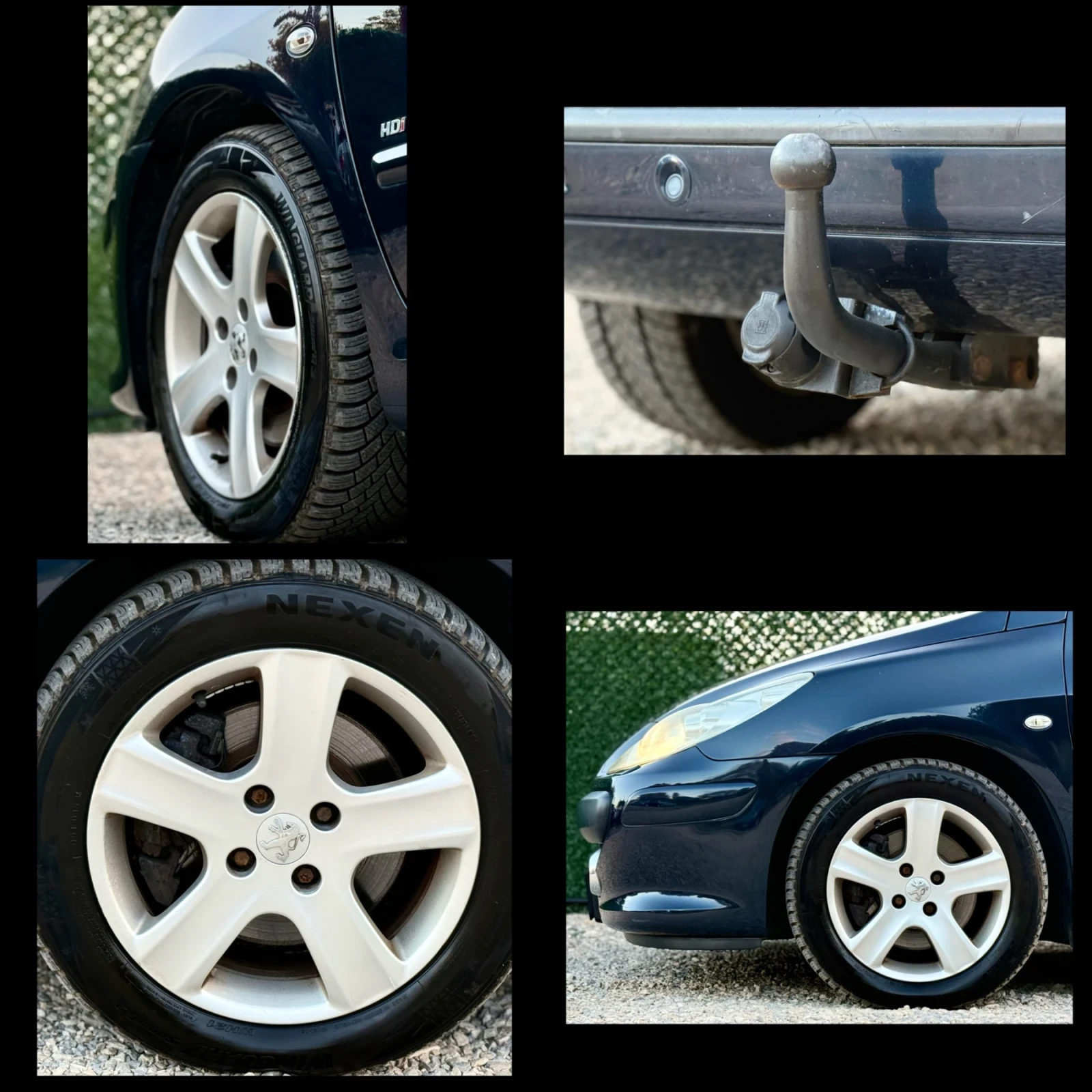 Peugeot 307 2.0HDi AVTOMAT/PANORAMA, снимка 9 - Автомобили и джипове - 51911857
