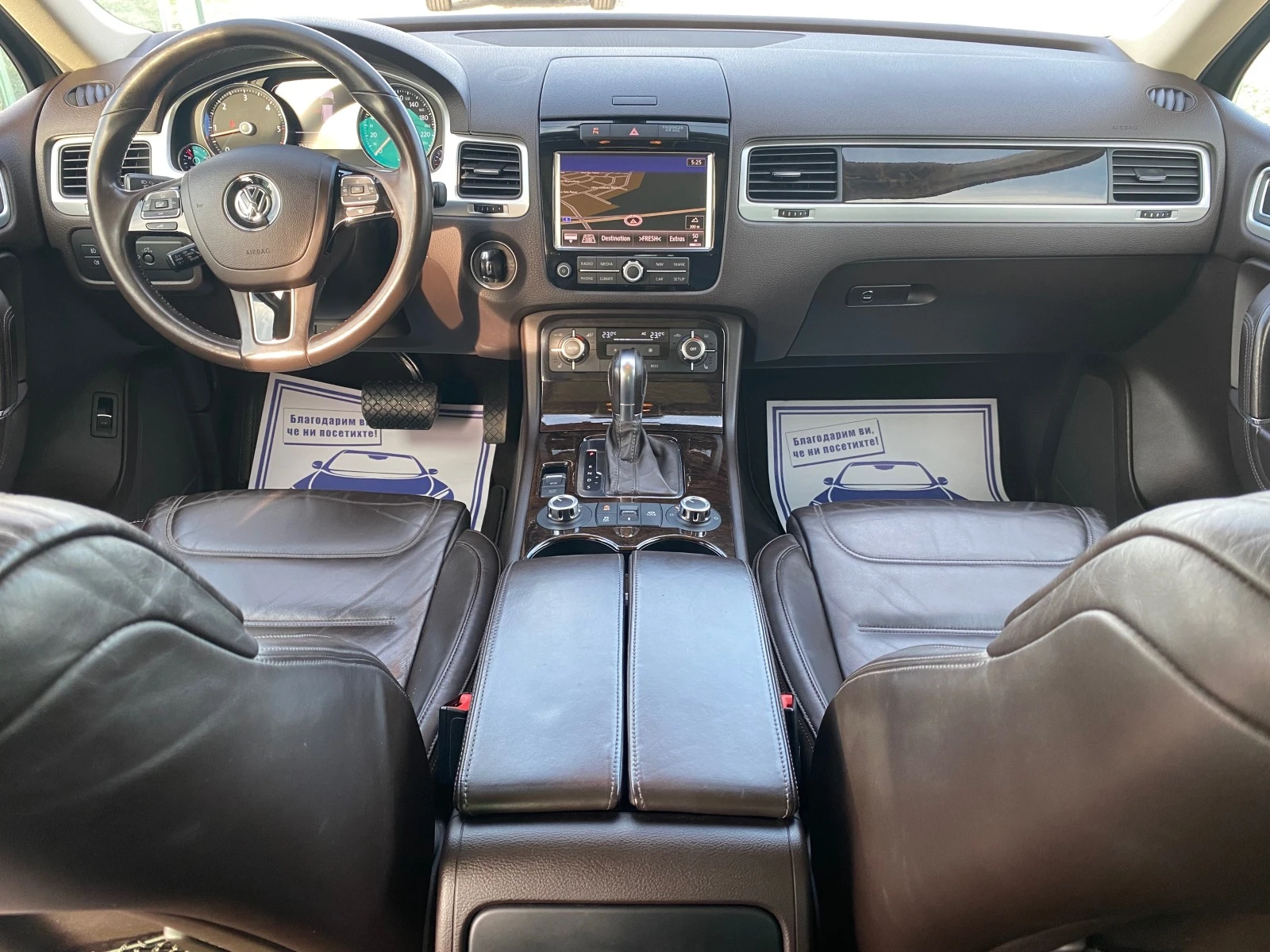 VW Touareg 3.0TDi, LED, 360камера, ПАНОРАМА, ПОДГР, НАВИ, КОЖ - изображение 9