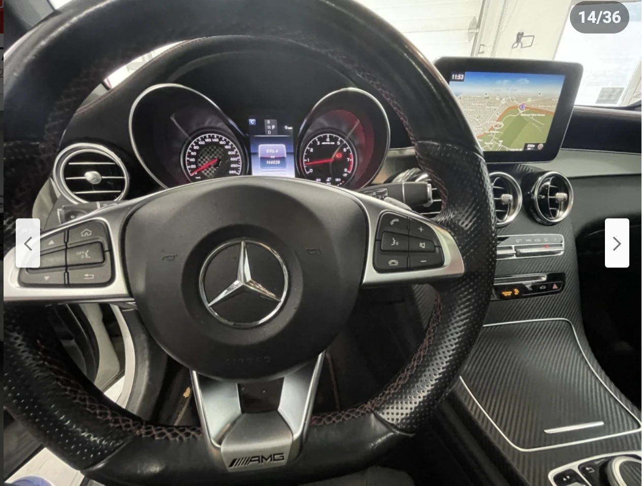 Mercedes-Benz GLC 43 AMG ПОДГРЕВ* КАМЕРА* КЕЙЛЕС* LANE* ASSIST - изображение 9