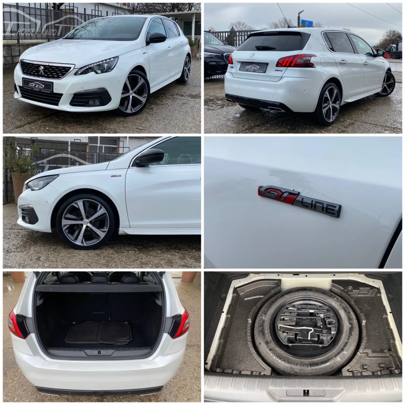 Peugeot 308 GT-Line* Face* Massage* Key GO* 360* , снимка 17 - Автомобили и джипове - 53281023