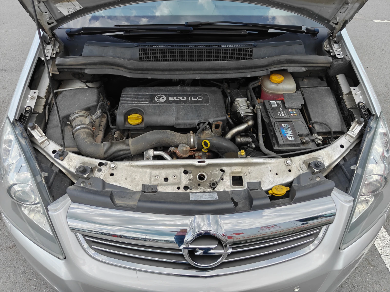 Opel Zafira 1.7 cdti, 125к.с., 7 места, снимка 7 - Автомобили и джипове - 54713263