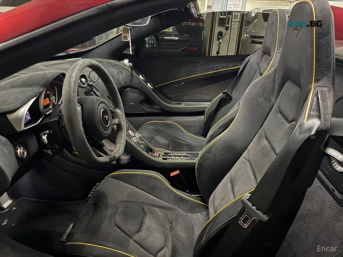 McLaren 650S 3.8 Spider* ALCANTARA* CARBON* FULLPPF, снимка 16 - Автомобили и джипове - 56122143