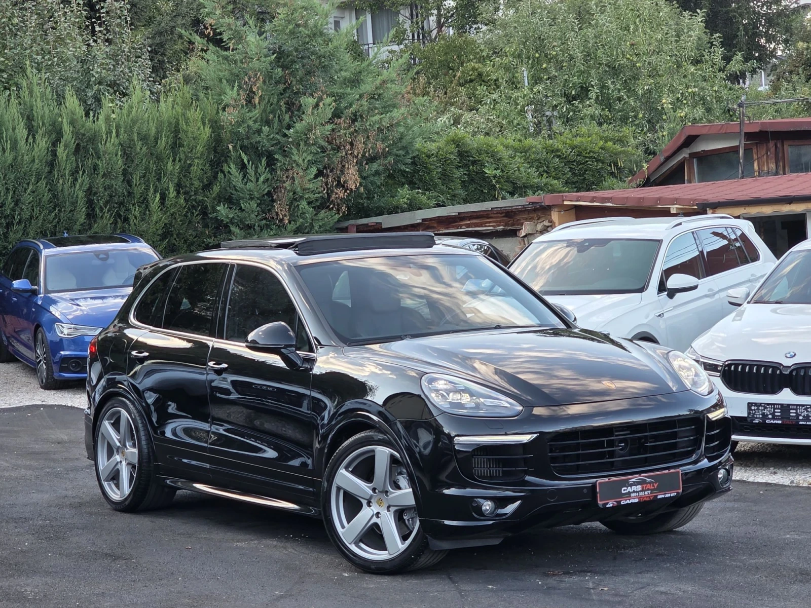 Porsche Cayenne 4.2Д= BURMASTER= TURBO PACK= ПАНО= ОБДУХВАНЕ