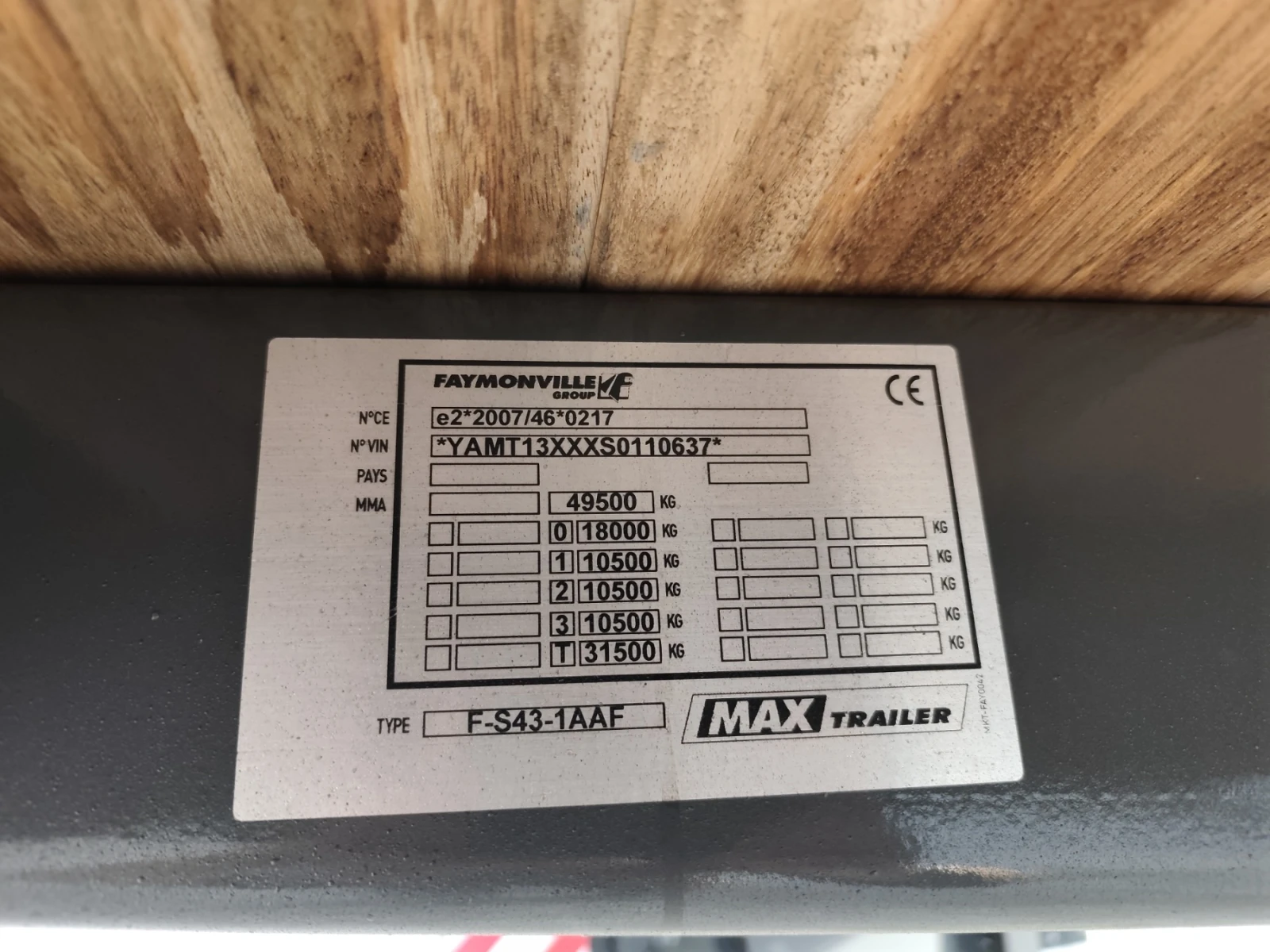 ����������� MAX Trailer MAX100-N-3A-9.30-RM-U | Mobile.bg � ����������� 13