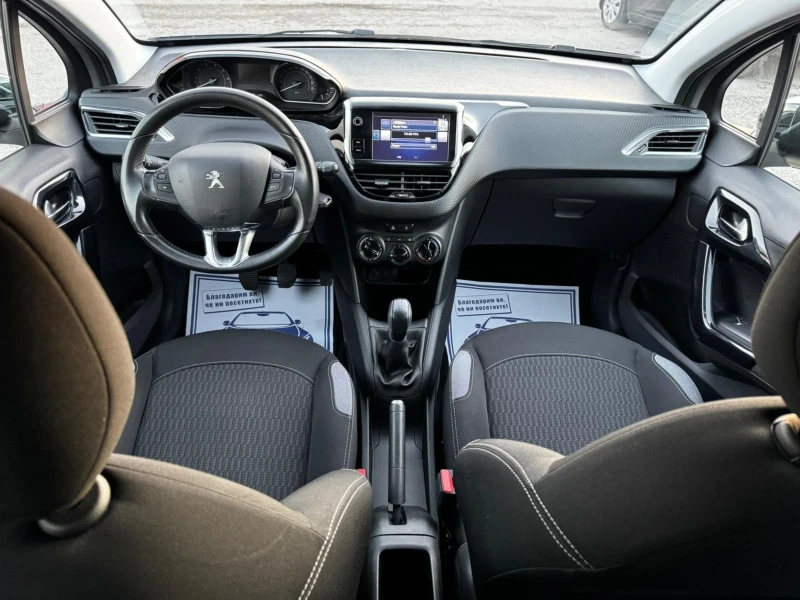 Peugeot 208 1.2i, EURO 6, FACELIFT, 90000 km , снимка 11 - Автомобили и джипове - 52450349