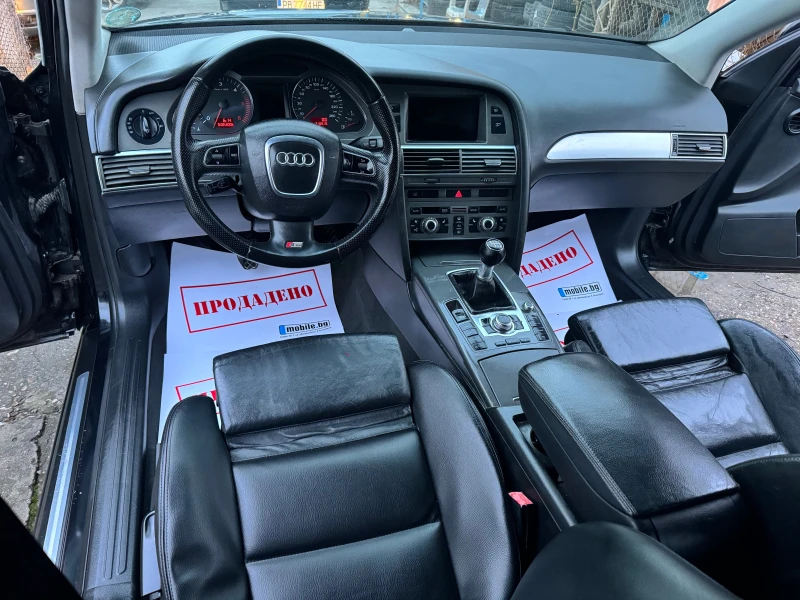 Audi A6 3.0TDI 233HP 6 SKOROSTI 3xS-LINE FUUUL 2008G, снимка 12 - Автомобили и джипове - 52997577