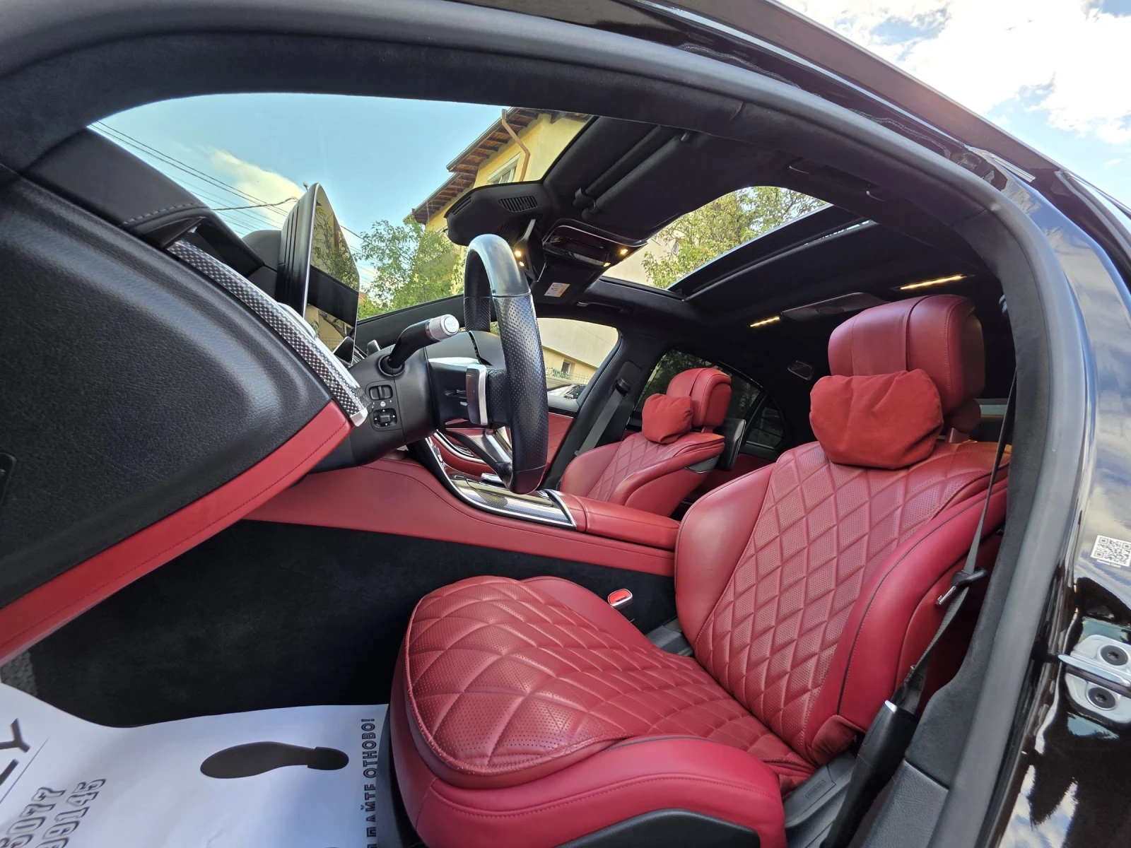 Mercedes-Benz S 500 BRABBUS= DESIGNIO= PANO= FULL | Mobile.bg   13