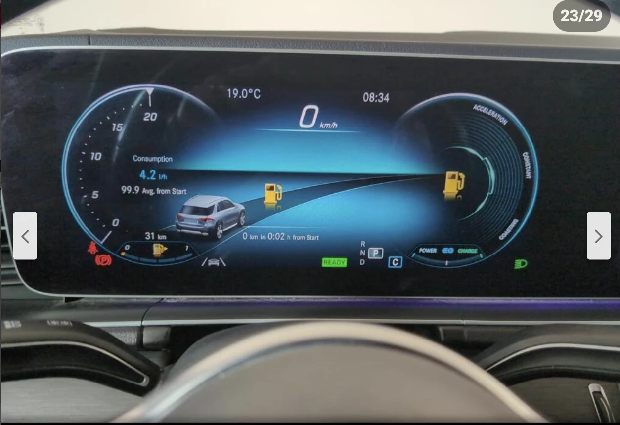 Mercedes-Benz GLE 450 HYBRID* BURMESTER* 360* * * | Mobile.bg   12