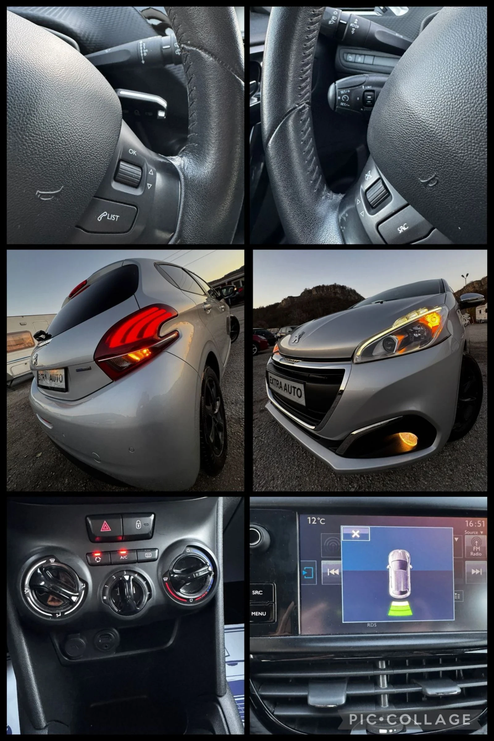 Peugeot 208 1.2i, EURO 6, FACELIFT, 90000 km  | Mobile.bg   14