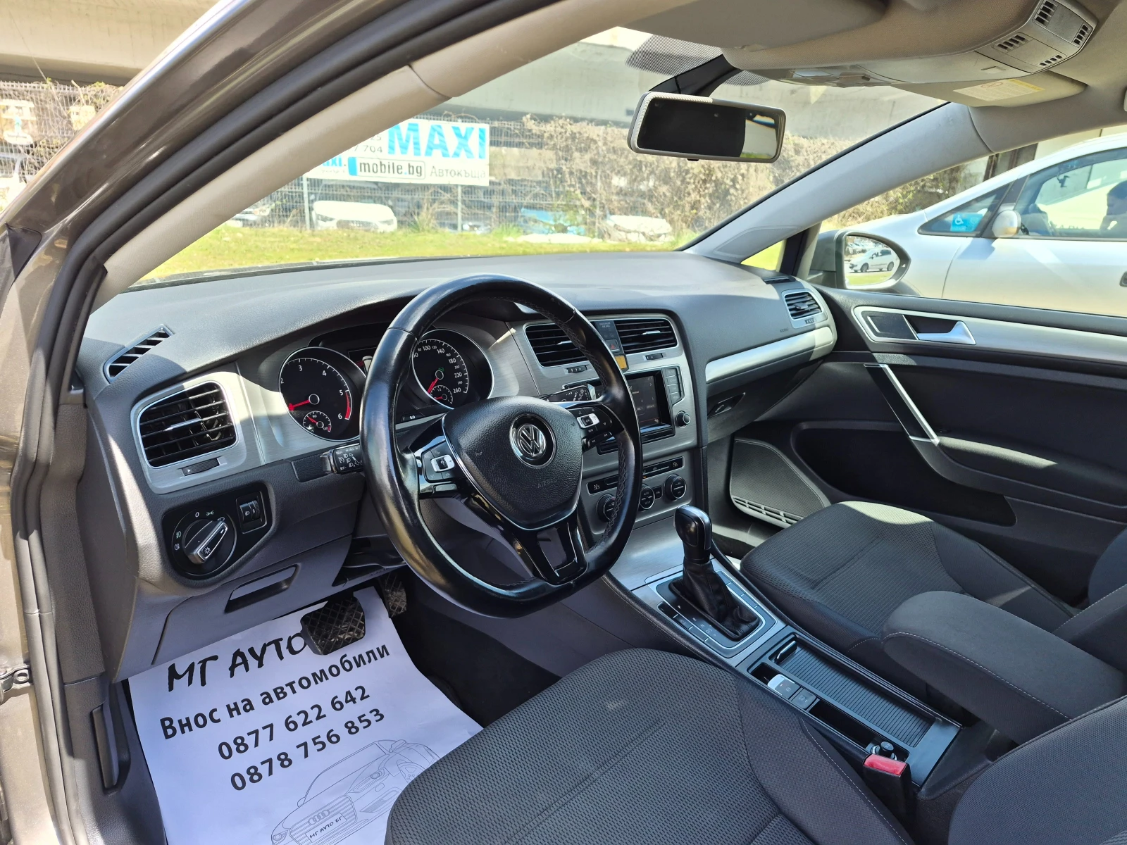 VW Golf Variant 1.6D АВТОМАТ, снимка 10 - Автомобили и джипове - 54198368