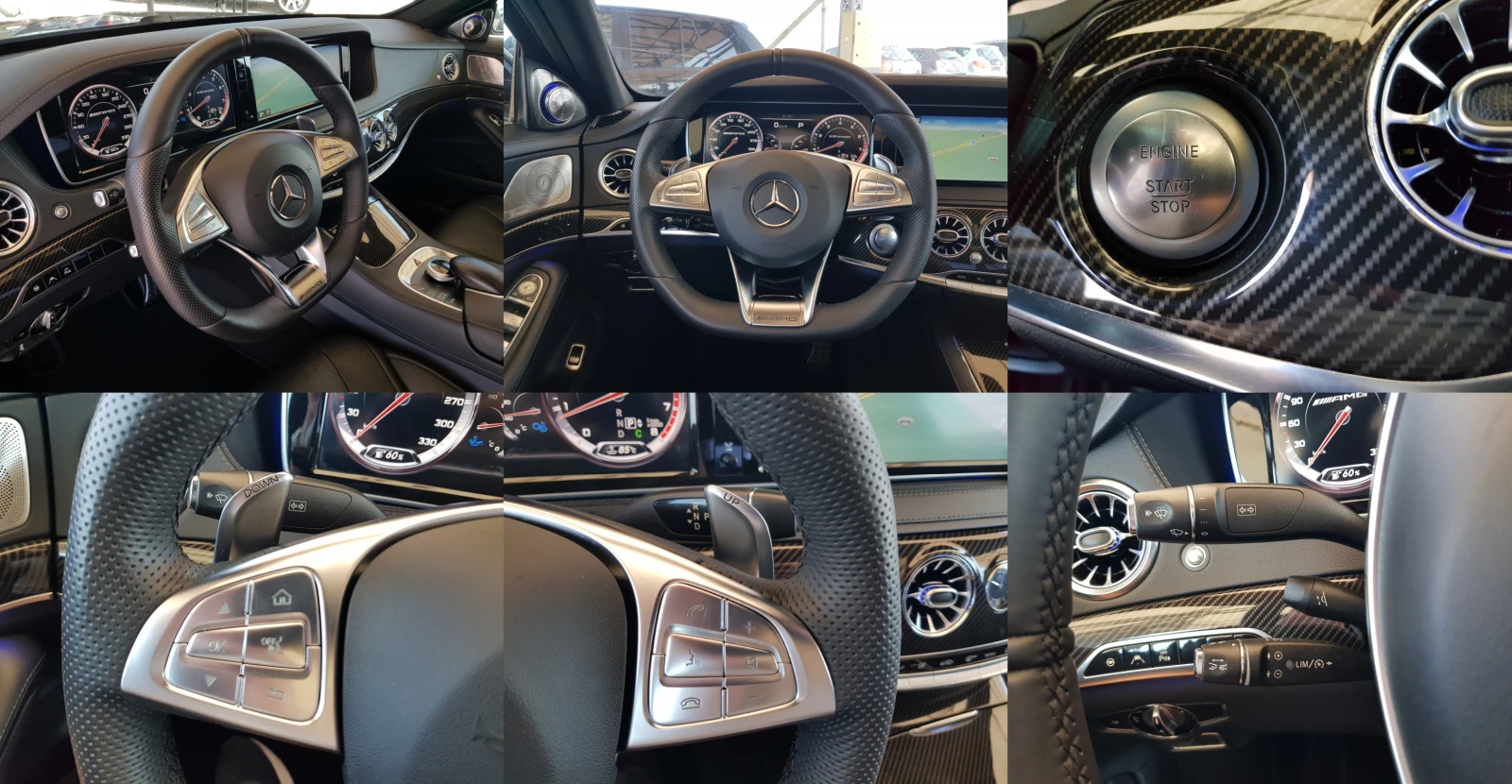 Mercedes-Benz S 350 D 4matic AMG BURMESTER 3D ПАНОРАМА ОБДУХВАНЕ/ПОДГР, снимка 13 - Автомобили и джипове - 55121814