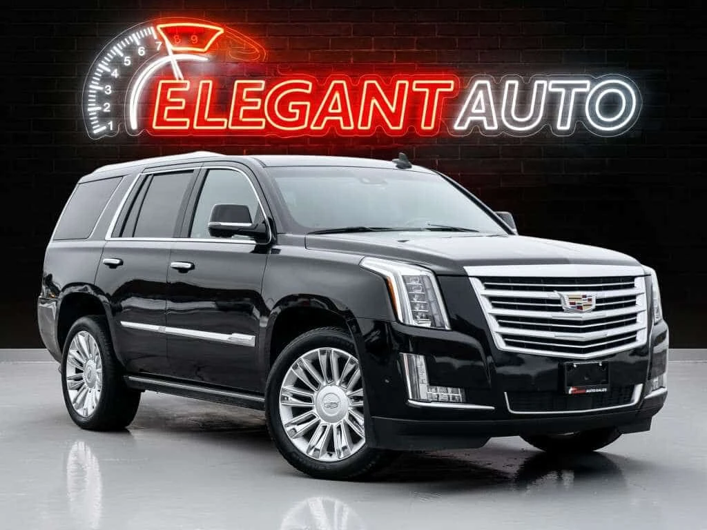 Cadillac Escalade Platinum/ОБДУХ/ПАНО/ДВД//CARFAX/ФИНАНСИРАНЕ