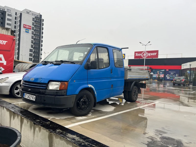 Ford Transit Двойна гума , снимка 1 - Бусове и автобуси - 48426777