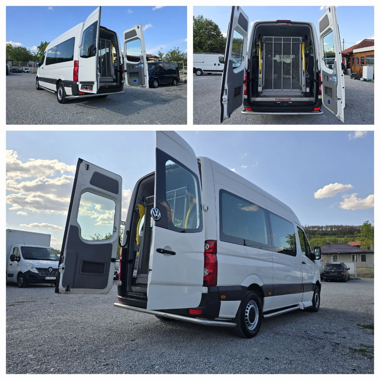 VW Crafter 2.0TDI Евро5 8+ 1 Рампа за хора с увреждания  - изображение 5