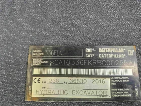 Багер Cat 336FLN, снимка 13