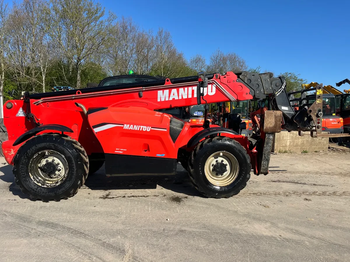 Телескопични товарачи Manitou MT 1840, снимка 9 - Индустриална техника - 55027034