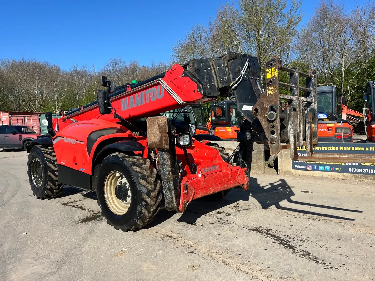 Телескопични товарачи Manitou MT 1840, снимка 7 - Индустриална техника - 55027034