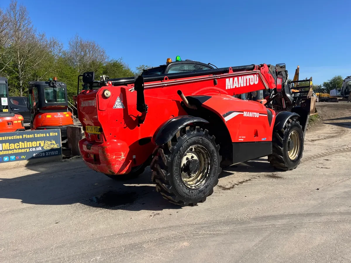 Телескопични товарачи Manitou MT 1840, снимка 12 - Индустриална техника - 55027034