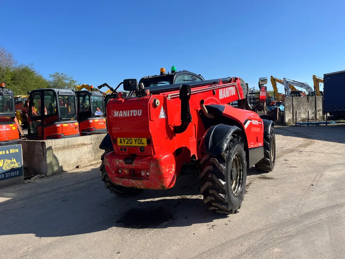 Телескопични товарачи Manitou MT 1840, снимка 4 - Индустриална техника - 55027034