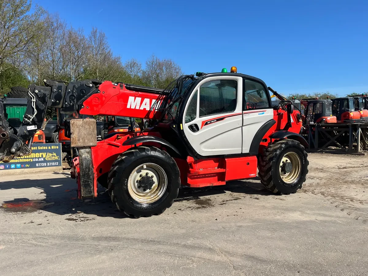 Телескопични товарачи Manitou MT 1840, снимка 6 - Индустриална техника - 55027034