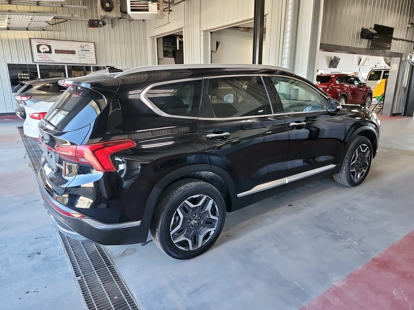 Hyundai Santa fe HYBRID LUXURY * * CARFAX * * АВТО КРЕДИТ * * , снимка 3 - Автомобили и джипове - 54856431