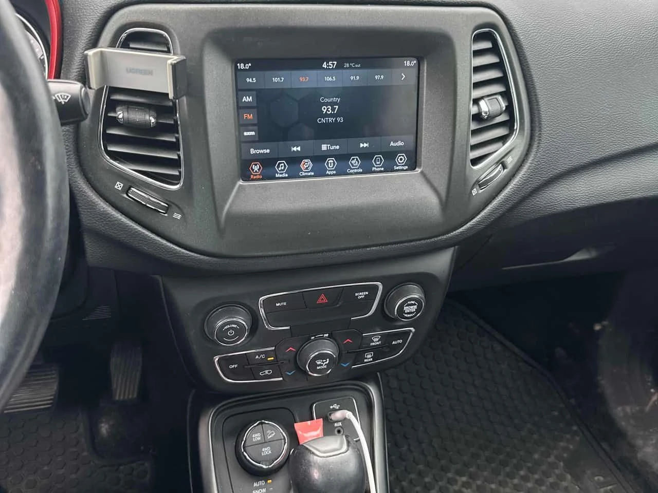 Jeep Compass * Trailhawk * CARFAX * ОПЦИЯ ЗА ФИНАНСИРАНЕ , снимка 9 - Автомобили и джипове - 55438313