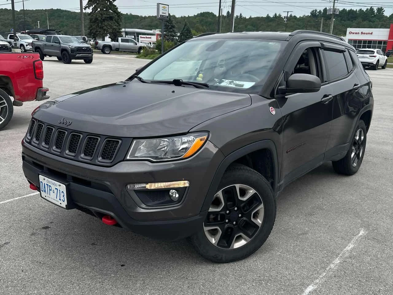 Jeep Compass * Trailhawk * CARFAX * ОПЦИЯ ЗА ФИНАНСИРАНЕ , снимка 13 - Автомобили и джипове - 55438313