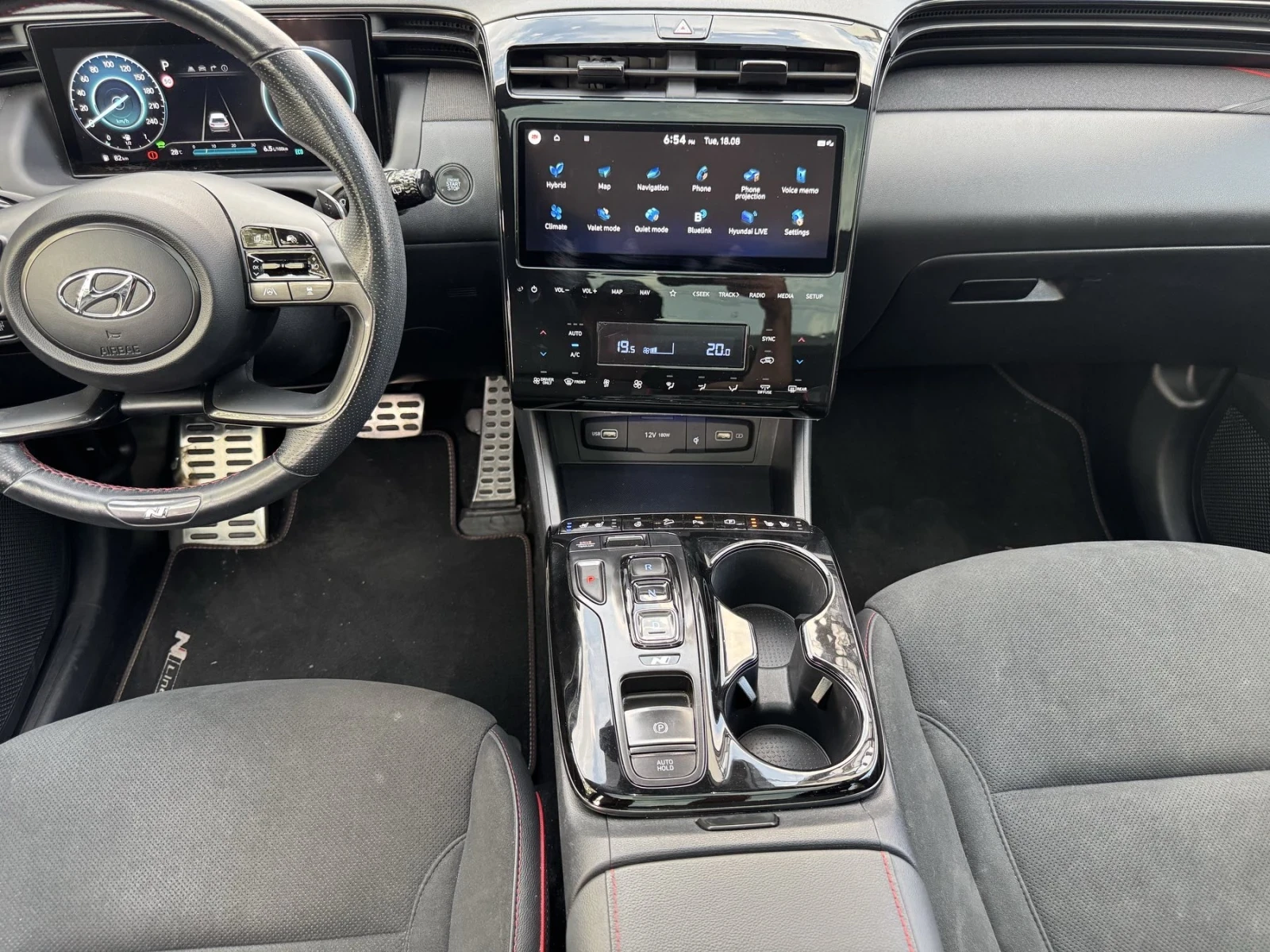 Hyundai Tucson Hybrid 230 PS N-LINE, снимка 11 - Автомобили и джипове - 55723881