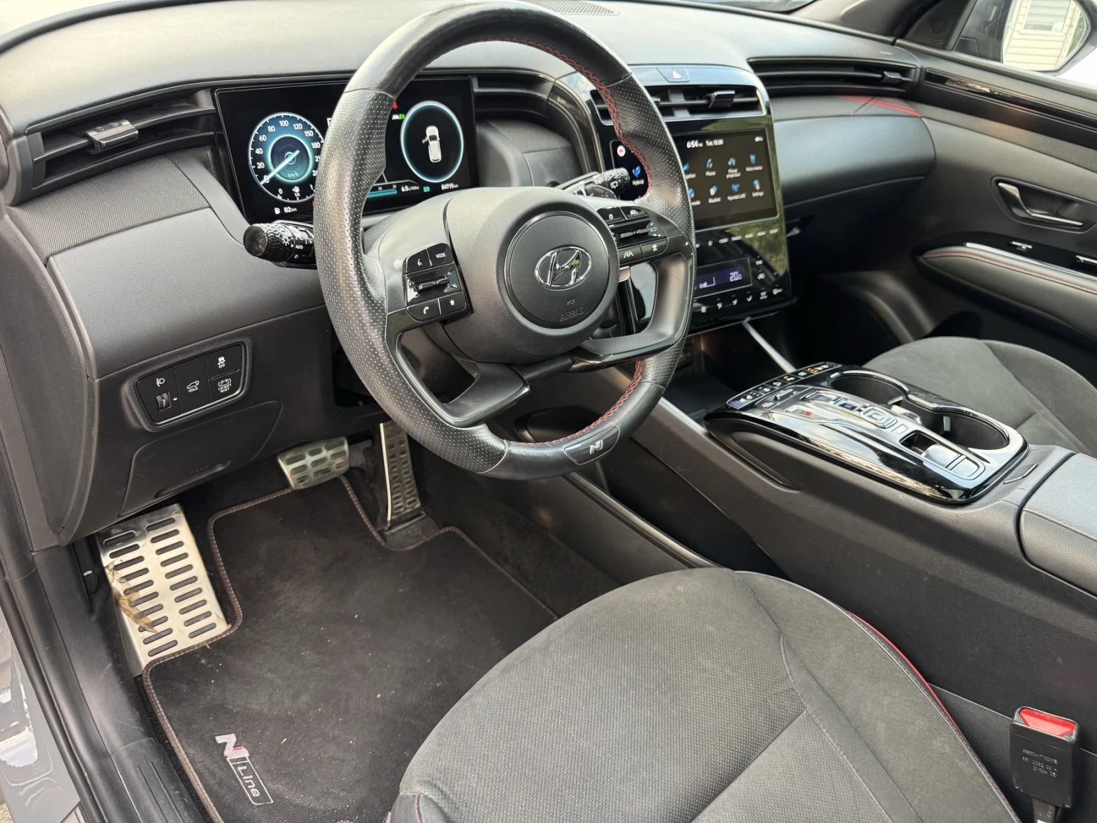 Hyundai Tucson Hybrid 230 PS N-LINE, снимка 10 - Автомобили и джипове - 55723881