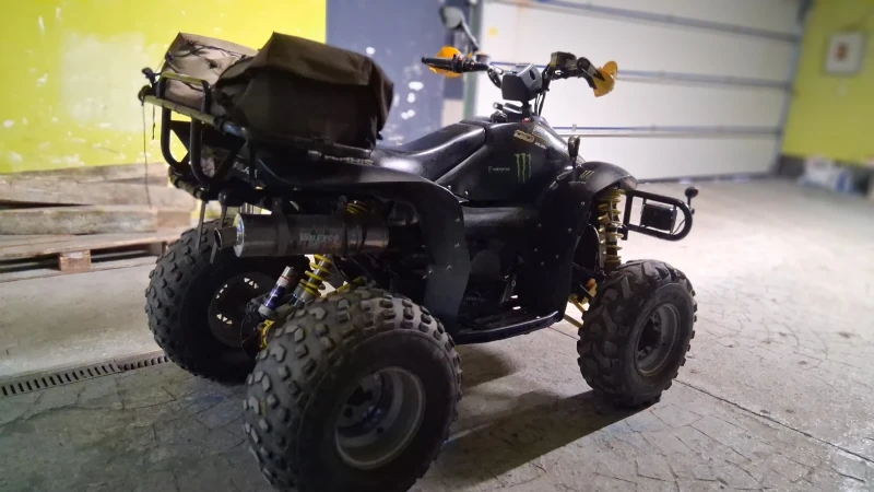 Polaris Scrambler 500 кубика с регистрация в Кат , снимка 4 - Мотоциклети и мототехника - 53570525