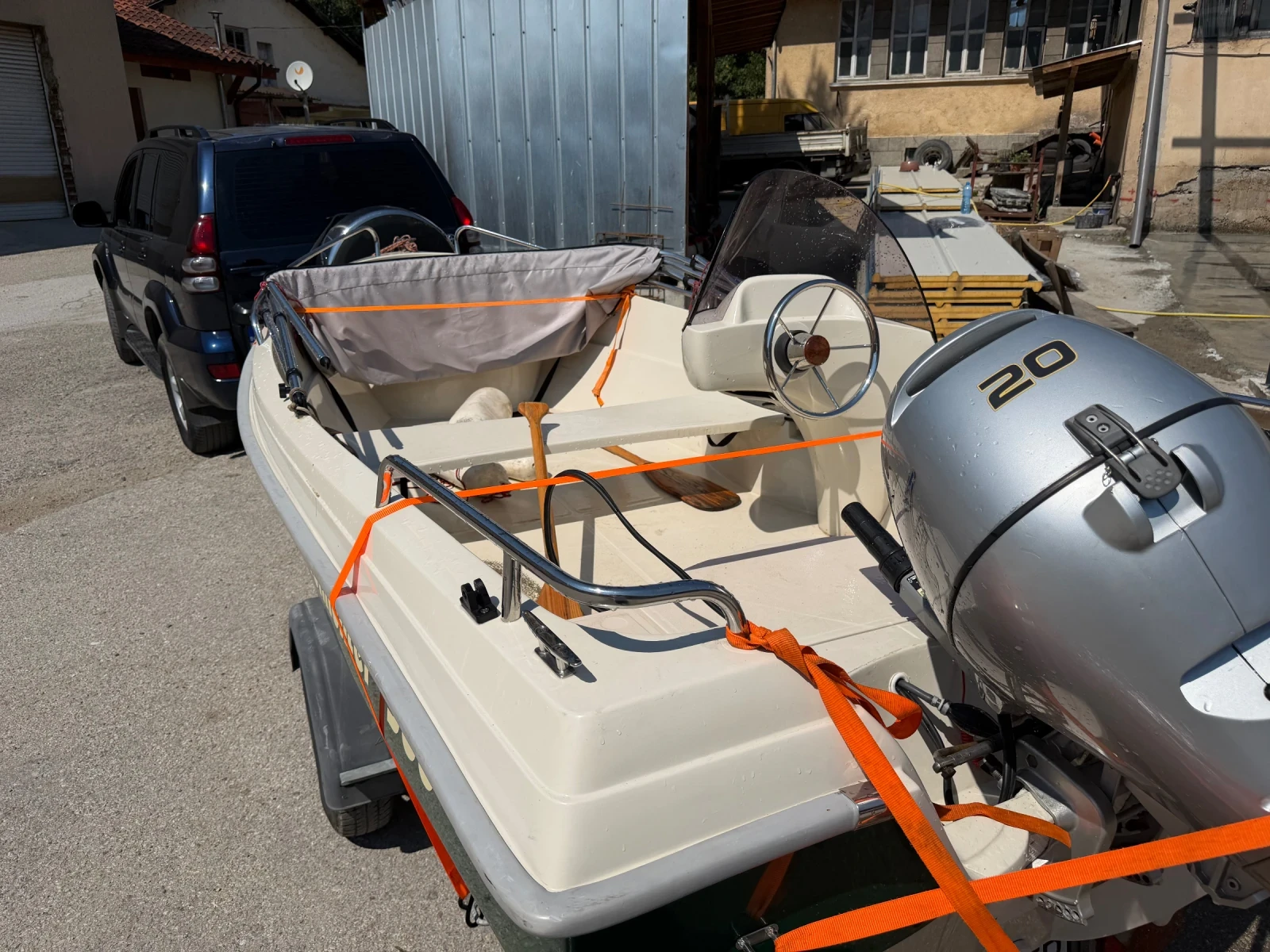 Лодка Собствено производство Funhunter 380, снимка 3 - Воден транспорт - 55969404
