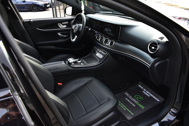 Mercedes-Benz E 350 4x4* DISS* 360CAM* OБДУХ* ПОДГРЕВ* LINE* ПАНОРАМА*, снимка 12 - Автомобили и джипове - 52391700