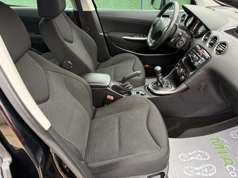 Peugeot 308 1.6HDI* 115* EURO5* ПАНОРАМА* НАВИГАЦИЯ, снимка 13 - Автомобили и джипове - 53362943