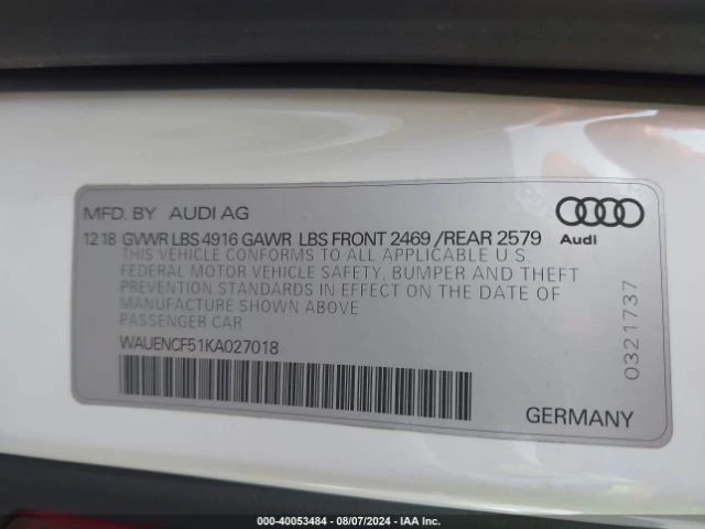 Audi A5 45 PREMIUM, снимка 9 - Автомобили и джипове - 47459511