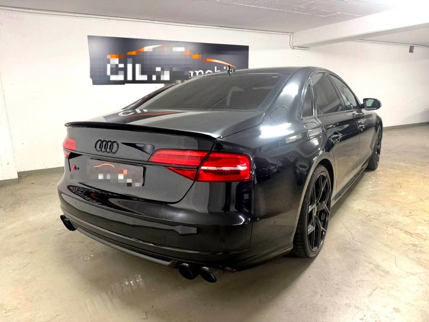 Audi S8 4.0 V8 BLACK EDITION MATRIX B&O HUD ЛИЗИНГ 100%, снимка 5 - Автомобили и джипове - 54097056