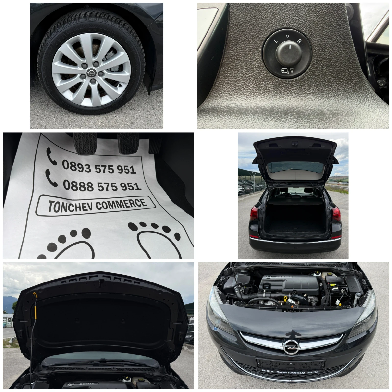 Opel Astra 1.7-CDTI-157.000km-НАПЪЛНО РЕАЛНИ-COSMO-КАТО НОВА, снимка 17 - Автомобили и джипове - 54954476
