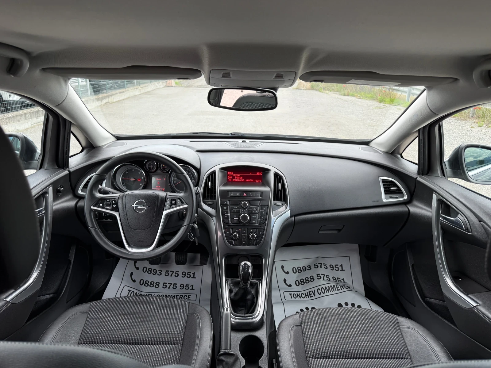 Opel Astra 1.7-CDTI-157.000km-НАПЪЛНО РЕАЛНИ-COSMO-КАТО НОВА, снимка 13 - Автомобили и джипове - 54954476