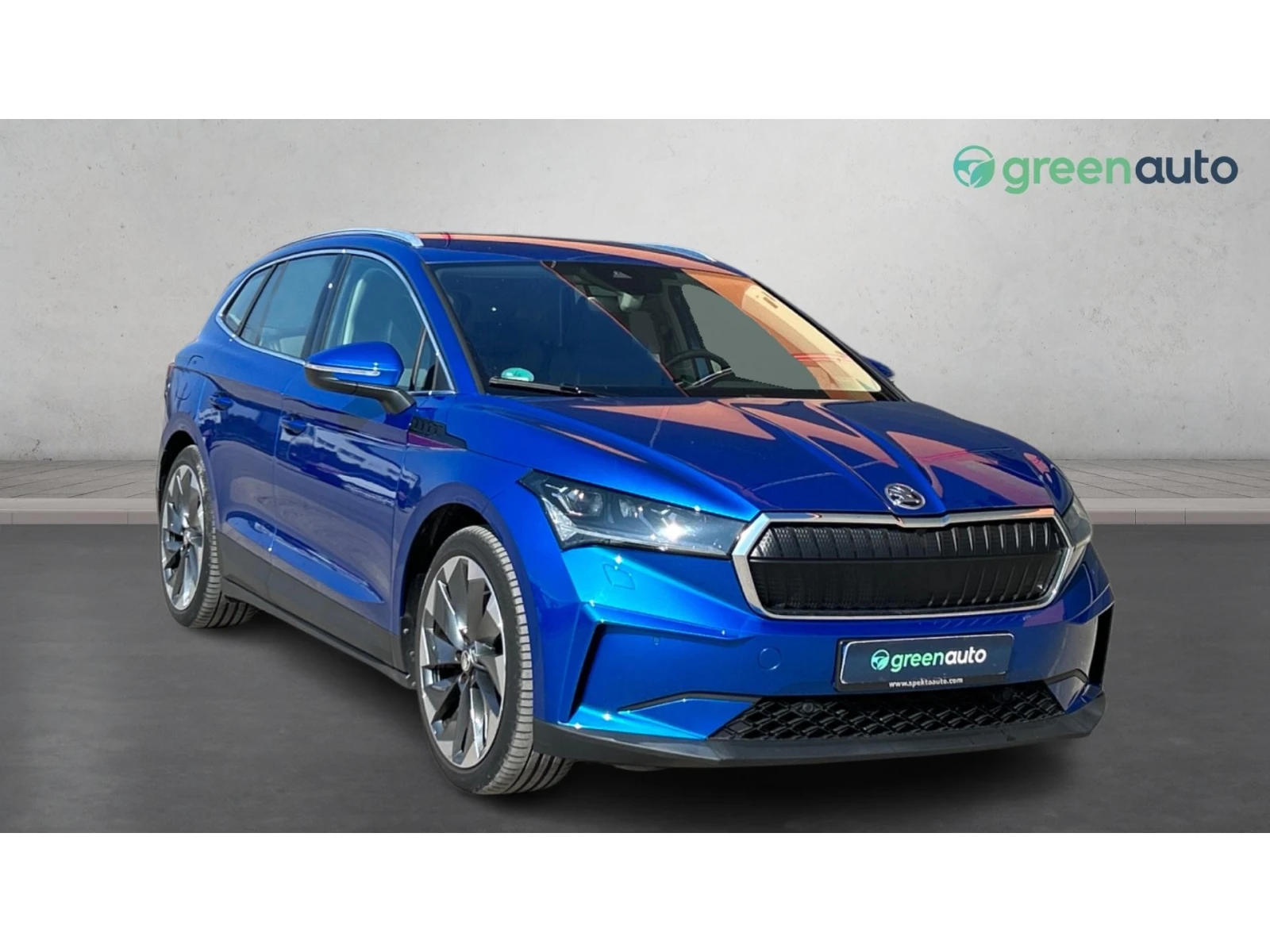 Skoda Enyaq iV80 ТЕРМОПОМПА, Месечна вноска от 350  , снимка 8 - Автомобили и джипове - 55123837