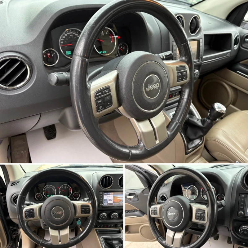 Jeep Compass 2.0 CRDi 4x4* 163кс* FACE* Кожа* Нави* Подгрев* EU, снимка 13 - Автомобили и джипове - 53056849
