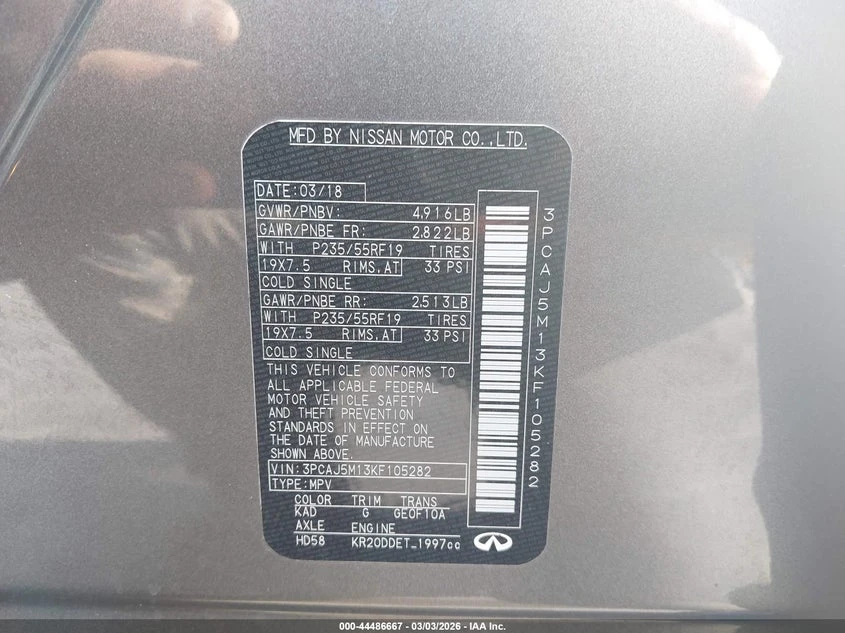 Infiniti QX50 2.0l Essential, снимка 9 - Автомобили и джипове - 53957117