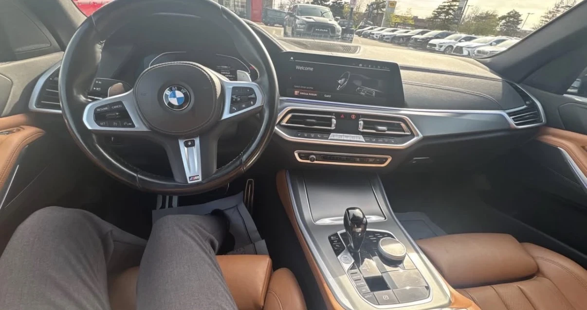 BMW X5 40I * M ПАКЕТ * HEAD UP * CRYSTAL * CARFAX * , снимка 5 - Автомобили и джипове - 55228810