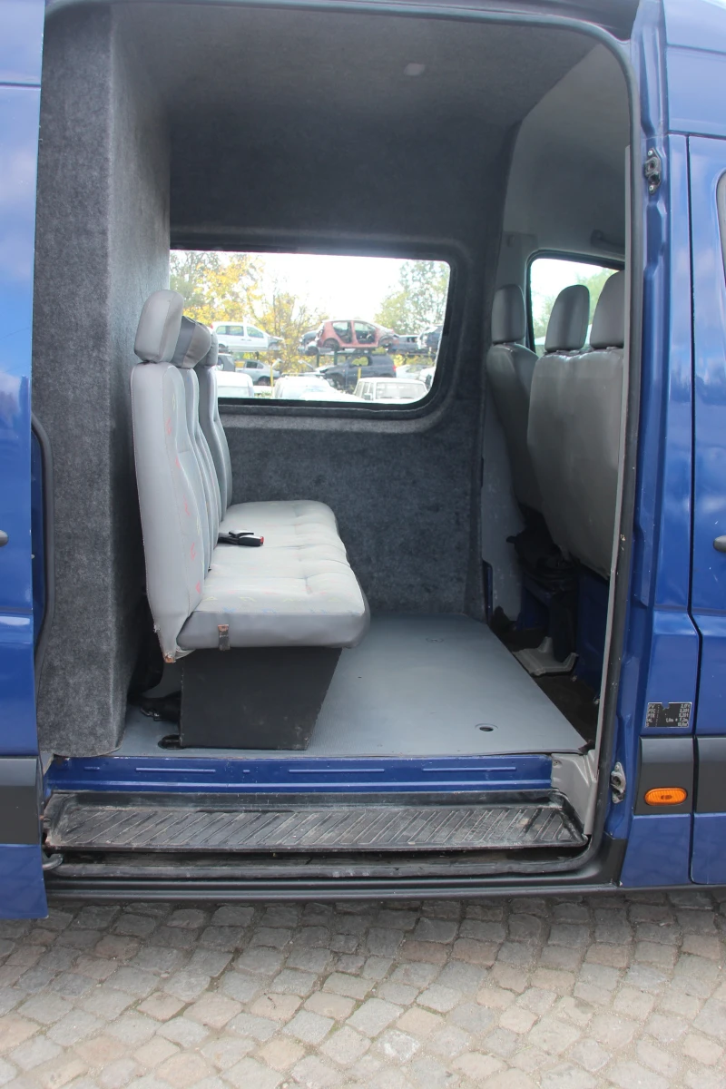 VW Crafter 2.5 TDI  MAXI  НОВ ВНОС  6+ 1 МЕСТА  , снимка 10 - Бусове и автобуси - 47183618